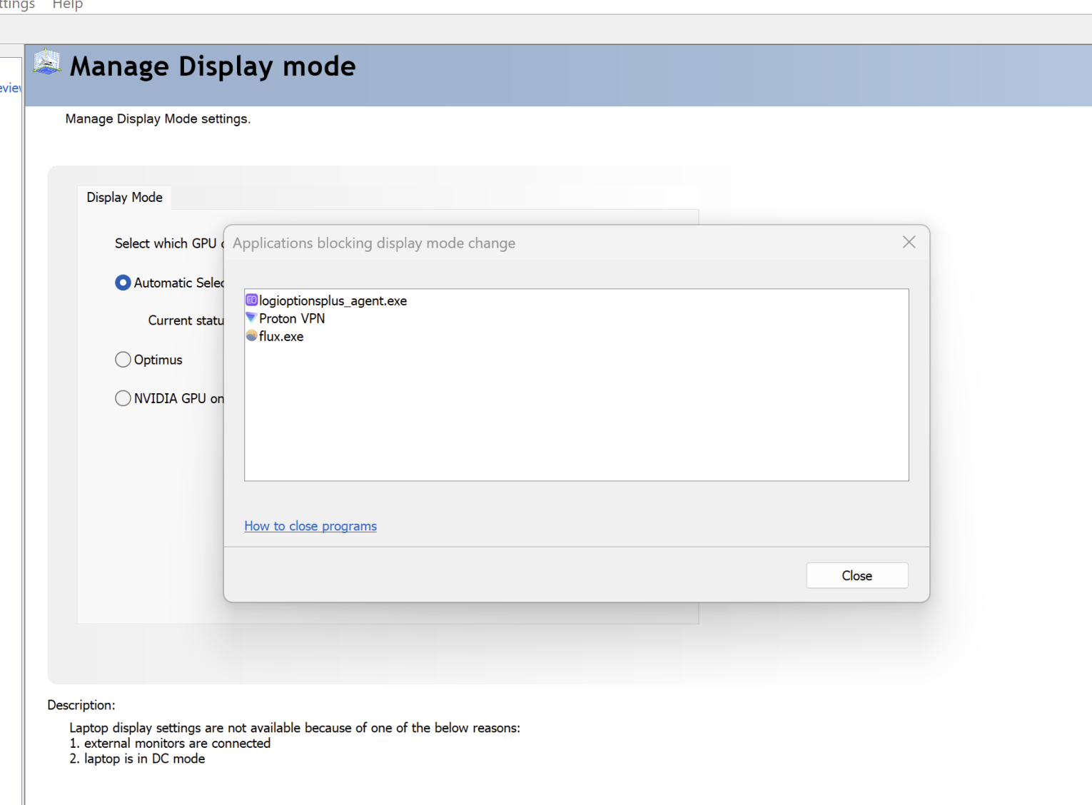 F lux Preventing Nvidia Display Mode Change f lux Forum 